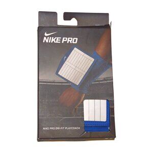 Nike Pro Dri Fit Playcoach Play Calling Arm Sleeve Bluw NWT Large Window